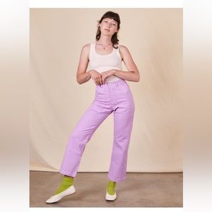 Big Bud Press Work Pants in Lilac Purple XXS
